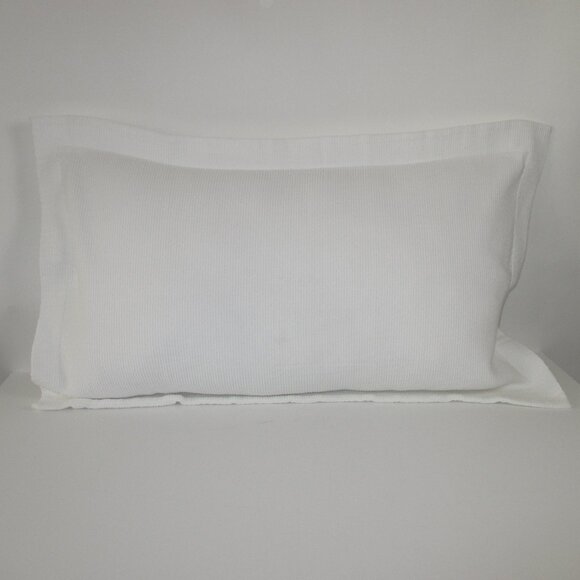 PORTUGAL COLLECTION IVORY KING SHAMS - Picture 4 of 13